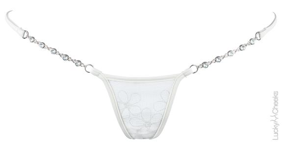 Ivory Pearl - Luxus Micro G-String